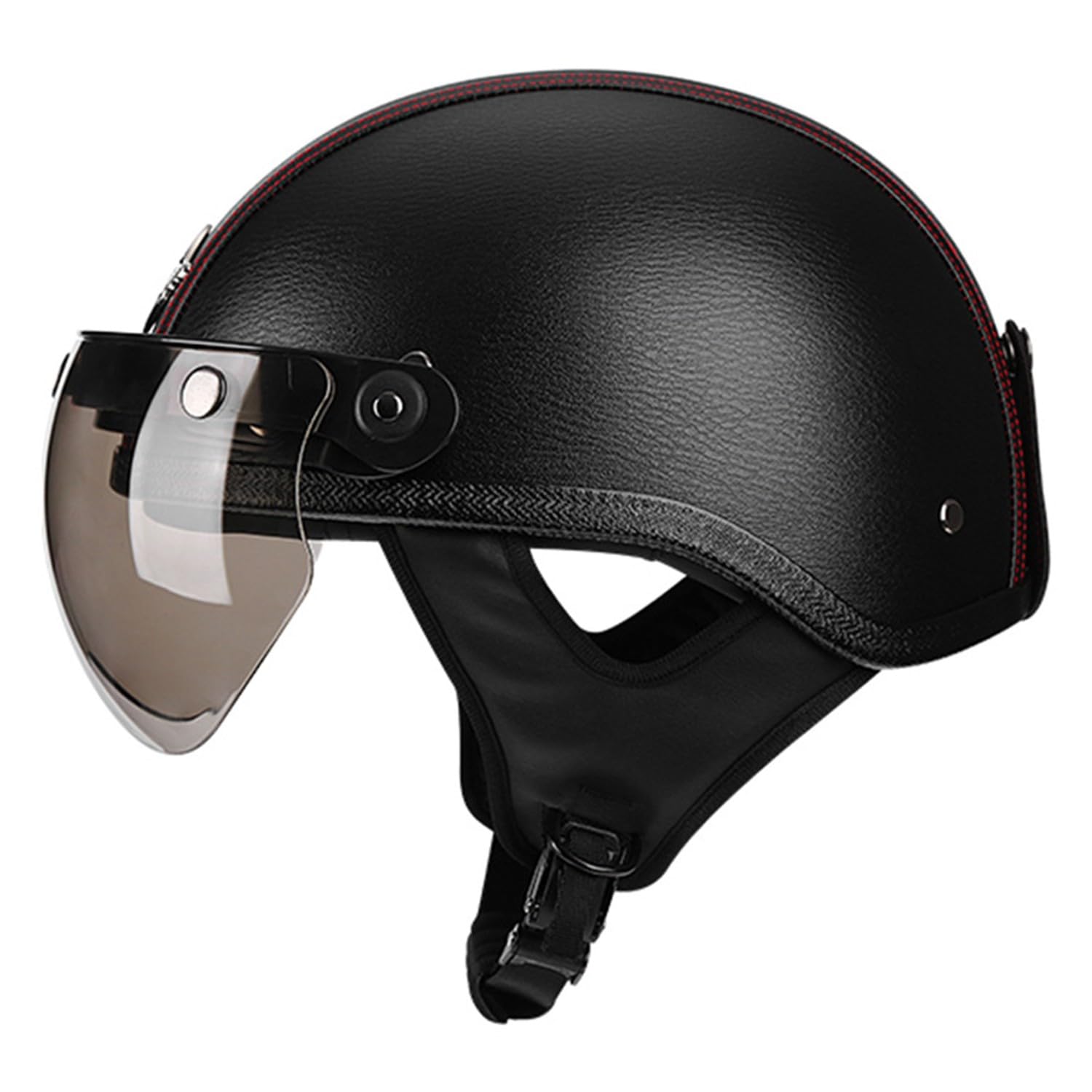 Retro Halbhelm Motorrad Jethelm Moped Helm Roller-Helmet ECEDOT Zugelassen Halbschalenhelm Waschbare Polster für Mofa Crash Moped Scooter Cruiser 2,L:59-60CM Retro Halbhelm Motorrad Jethelm Moped Helm Roller-Helmet ECEDOT Zugelassen Halbschalenhelm Waschbare Polster für Mofa Crash Moped Scooter Cruiser 2,L:59-60CM von Hejunlian