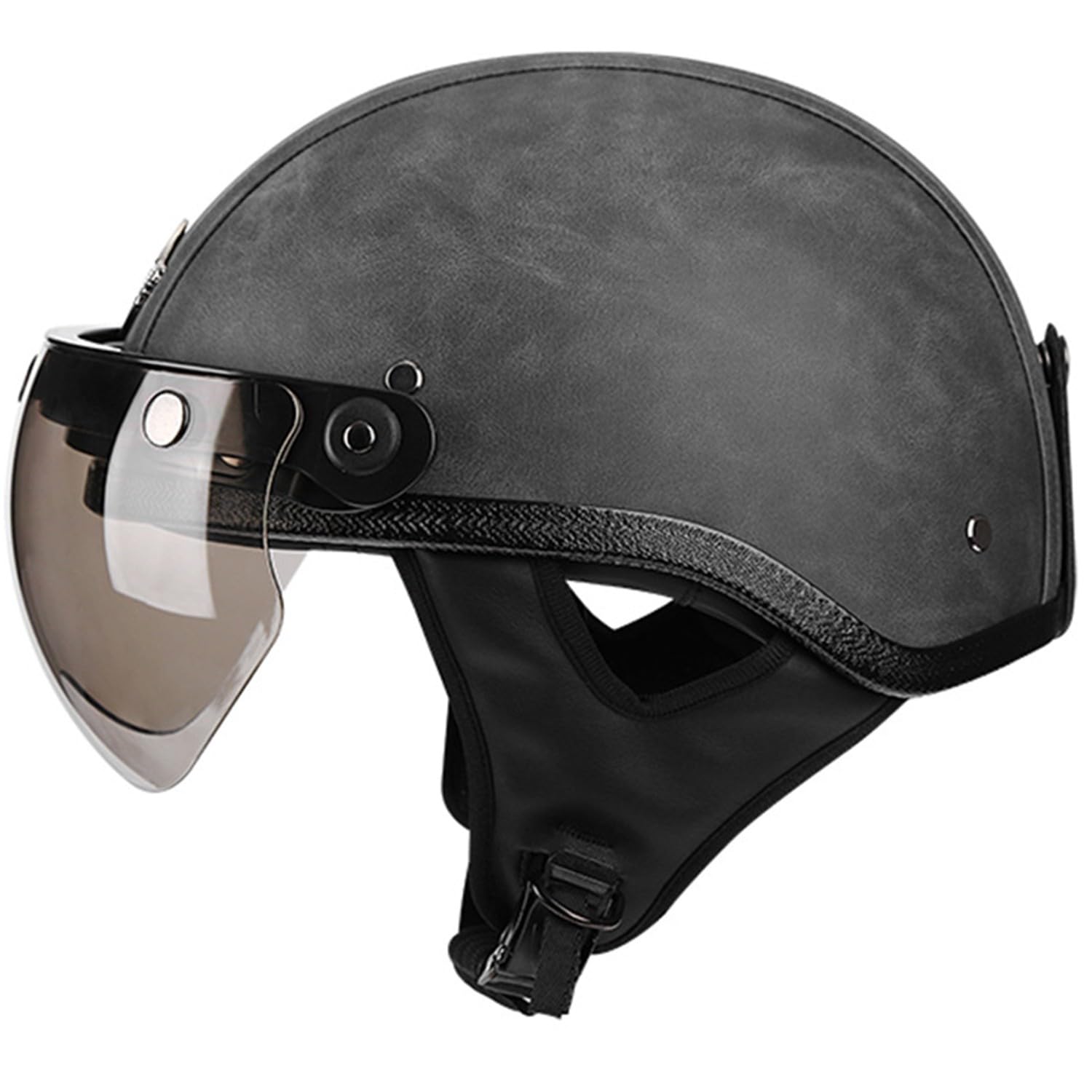Retro Halbhelm Motorrad Jethelm Moped Helm Roller-Helmet ECEDOT Zugelassen Halbschalenhelm Waschbare Polster für Mofa Crash Moped Scooter Cruiser 4,M:57-58CM Retro Halbhelm Motorrad Jethelm Moped Helm Roller-Helmet ECEDOT Zugelassen Halbschalenhelm Waschbare Polster für Mofa Crash Moped Scooter Cruiser 4,M:57-58CM von Hejunlian