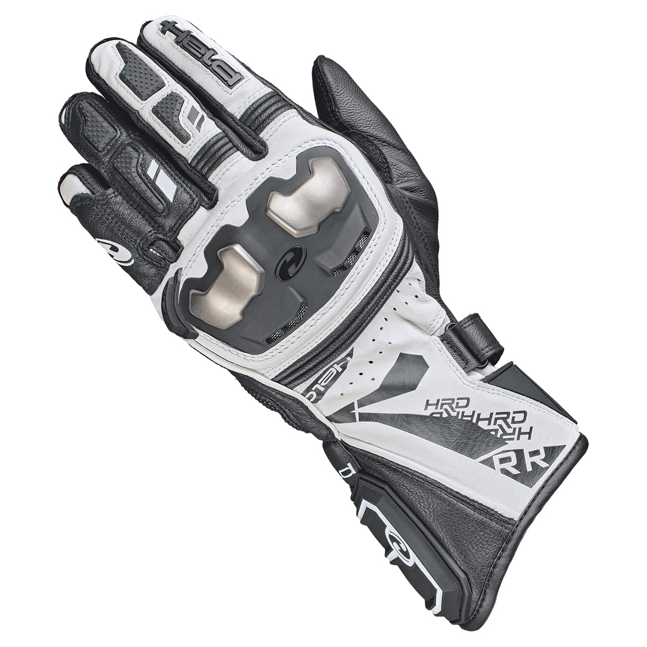 Held Akira RR Motorrad Handschuhe, schwarz/weiß, L-9 Held Akira RR Motorrad Handschuhe, schwarz/weiß, L-9 von Held