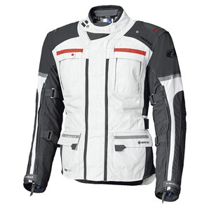 Held Carese Evo 62140 Textiljacke Grau Schwarz Rot von Held