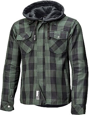 Held Lumberjack II, Textiljacke - Schwarz/Grün - M von Held