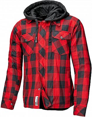 Held Lumberjack II, Textiljacke - Schwarz/Rot - XL von Held