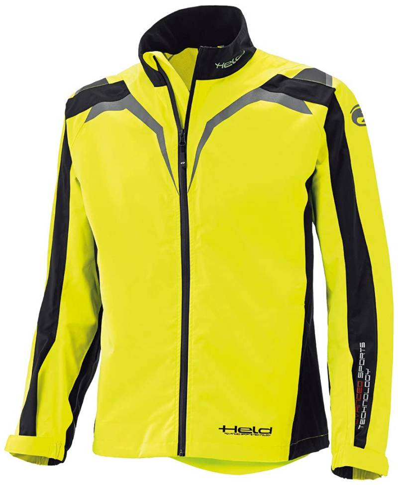 Held Textile Jacket Rainblock Top Black/Neonyellow S von Held