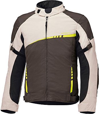 Held Renegade 2, Textiljacke wasserdicht - Dunkelbraun/Beige/Neon-Gelb - 5XL von Held