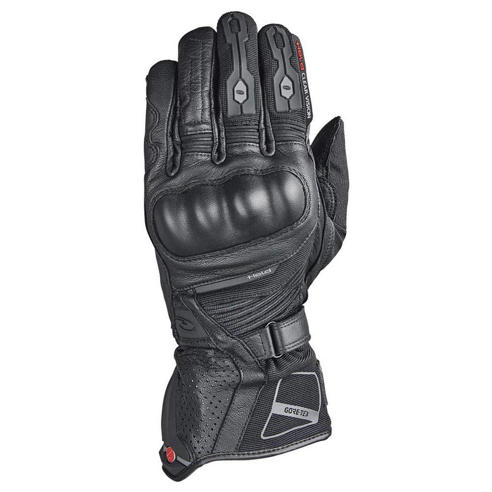 Held Score 4.0 wasserdichte Motorrad Handschuhe, schwarz, 9 von Held