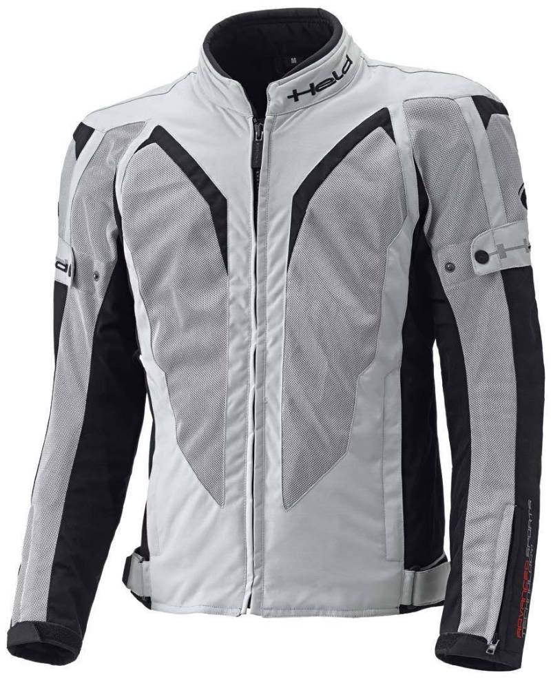 Held Sonic Sommer Meshjacke, Farbe grau-schwarz, Größe S von Held