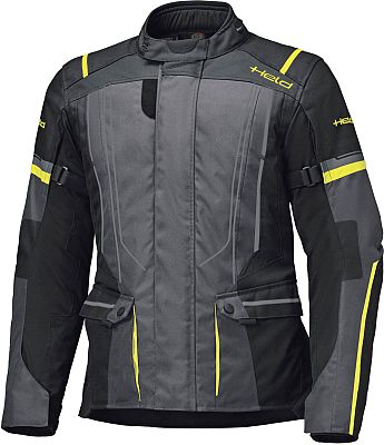 Held Zorro, Textiljacke wasserdicht - Schwarz/Grau/Neon-Gelb - 4XL Held Zorro, Textiljacke wasserdicht - Schwarz/Grau/Neon-Gelb - 4XL von Held