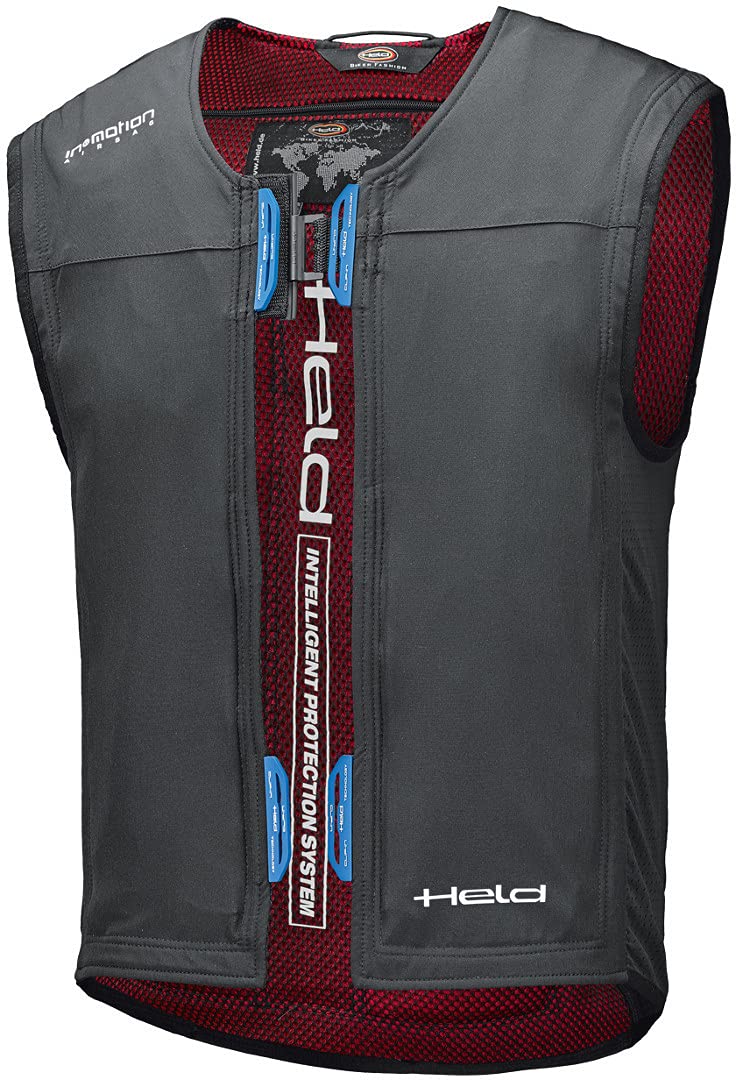 Held eVest Clip-in Airbag Weste (Black,XL) von Held
