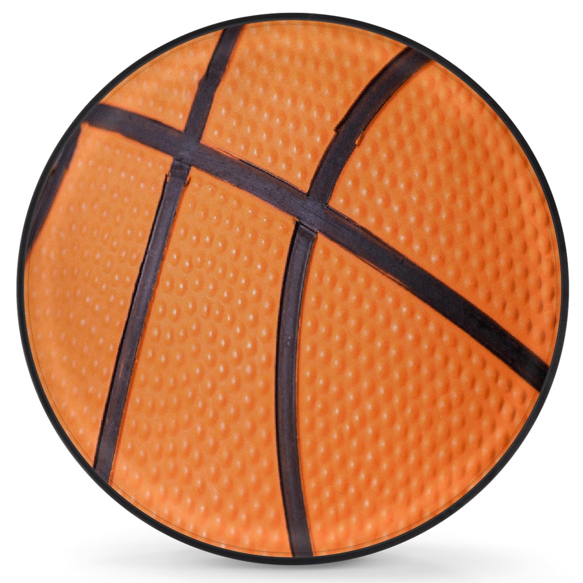 Ersatzreifenabdeckung, Radschutz, Basketball-Textur, wasserdicht, staubdicht, universelle Passform für Jeep-Anhänger, Wohnmobil, SUV, Wohnmobil, 43,2 cm (17 Zoll) von Helhappy