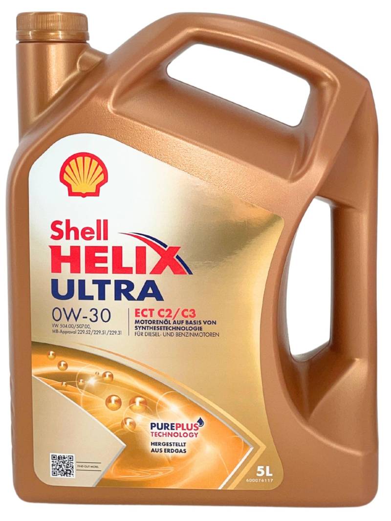 Shell 550042371 Helix Ultra ECT C2/C3 0W-30 5L von SHELL