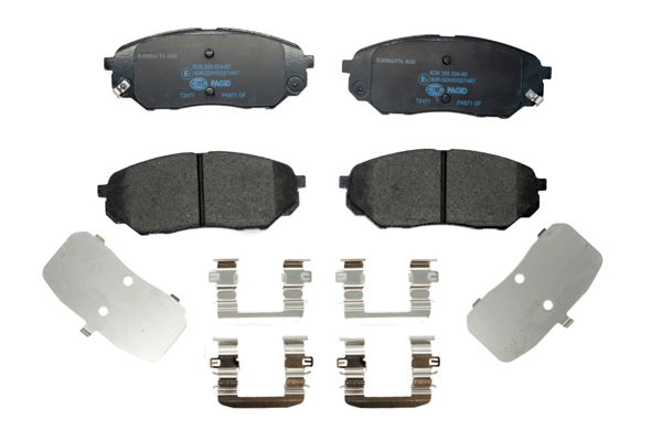 Bremsbelagsatz, Scheibenbremse Vorderachse Hella Pagid 8DB 355 024-901 Bremsbelagsatz, Scheibenbremse Vorderachse Hella Pagid 8DB 355 024-901 von Hella Pagid