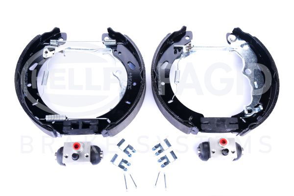 Bremsbackensatz Hinterachse Hella 8DB 355 022-461 von Hella