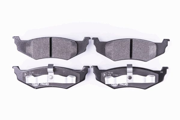 Bremsbelagsatz, Scheibenbremse Hinterachse Hella 8DB 355 018-661 Bremsbelagsatz, Scheibenbremse Hinterachse Hella 8DB 355 018-661 von Hella
