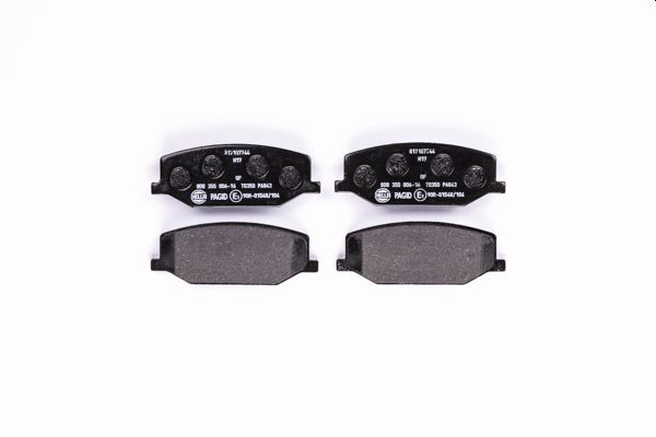 Bremsbelagsatz, Scheibenbremse Vorderachse Hella 8DB 355 006-161 Bremsbelagsatz, Scheibenbremse Vorderachse Hella 8DB 355 006-161 von Hella