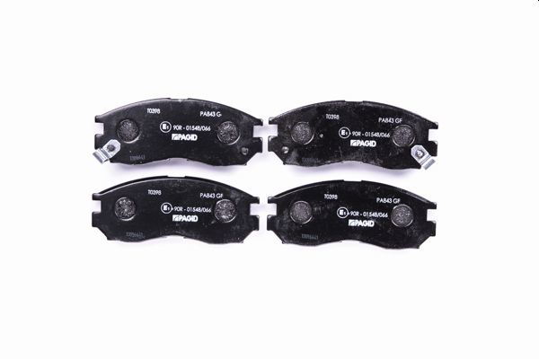 Bremsbelagsatz, Scheibenbremse Vorderachse Hella 8DB 355 006-471 Bremsbelagsatz, Scheibenbremse Vorderachse Hella 8DB 355 006-471 von Hella