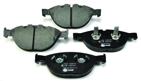 Bremsbelagsatz, Scheibenbremse Vorderachse Hella 8DB 355 006-551 Bremsbelagsatz, Scheibenbremse Vorderachse Hella 8DB 355 006-551 von Hella