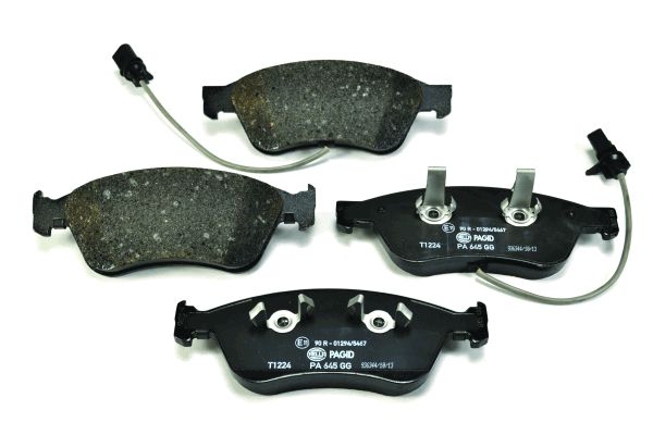Bremsbelagsatz, Scheibenbremse Vorderachse Hella 8DB 355 009-211 Bremsbelagsatz, Scheibenbremse Vorderachse Hella 8DB 355 009-211 von Hella
