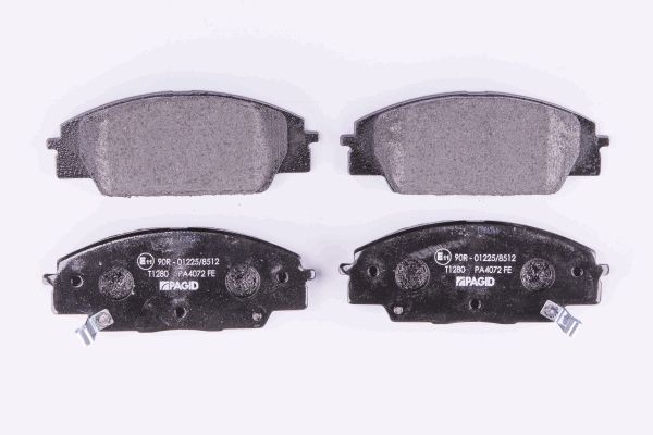 Bremsbelagsatz, Scheibenbremse Vorderachse Hella 8DB 355 009-731 von Hella