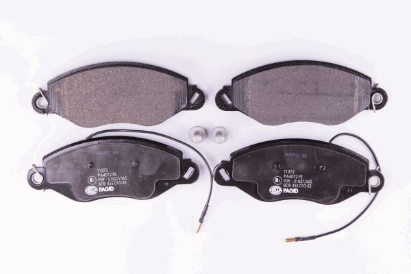 Bremsbelagsatz, Scheibenbremse Vorderachse Hella 8DB 355 010-531 Bremsbelagsatz, Scheibenbremse Vorderachse Hella 8DB 355 010-531 von Hella