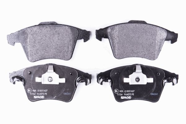 Bremsbelagsatz, Scheibenbremse Vorderachse Hella 8DB 355 013-811 von Hella