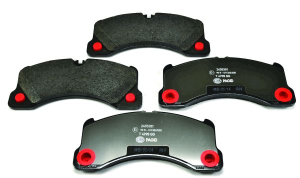 Bremsbelagsatz, Scheibenbremse Vorderachse Hella 8DB 355 014-151 Bremsbelagsatz, Scheibenbremse Vorderachse Hella 8DB 355 014-151 von Hella