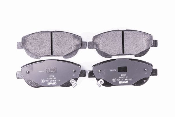 Bremsbelagsatz, Scheibenbremse Vorderachse Hella 8DB 355 015-691 von Hella