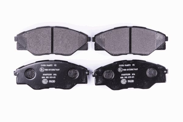 Bremsbelagsatz, Scheibenbremse Vorderachse Hella 8DB 355 019-811 Bremsbelagsatz, Scheibenbremse Vorderachse Hella 8DB 355 019-811 von Hella