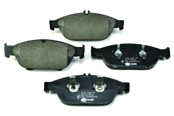 Bremsbelagsatz, Scheibenbremse Vorderachse Hella 8DB 355 020-681 Bremsbelagsatz, Scheibenbremse Vorderachse Hella 8DB 355 020-681 von Hella