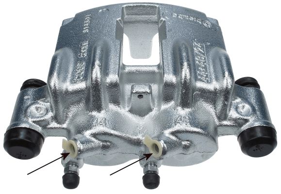 Bremssattel Vorderachse links Hella 8AC 355 385-891 von Hella