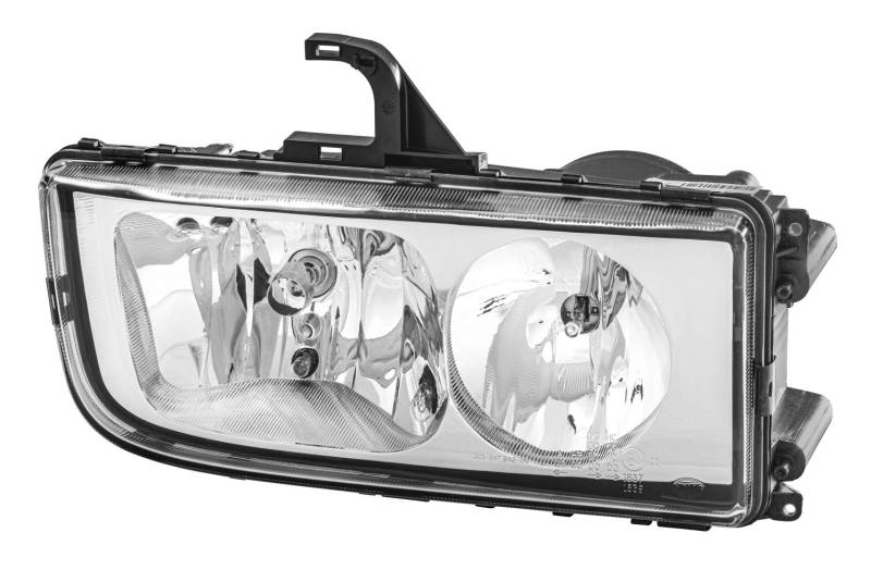 HELLA 1DB 247 011-021 Halogen Scheinwerfer - für u.a. Mercedes-Benz Axor II - ECE - für Rechtsverkehr - rechts von Hella