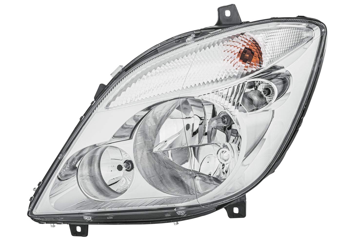 HELLA 1EB 247 012-011 FF/Halogen-Hauptscheinwerfer - links - für u.a. Mercedes-Benz Sprinter 3,5-T Box (906) von Hella