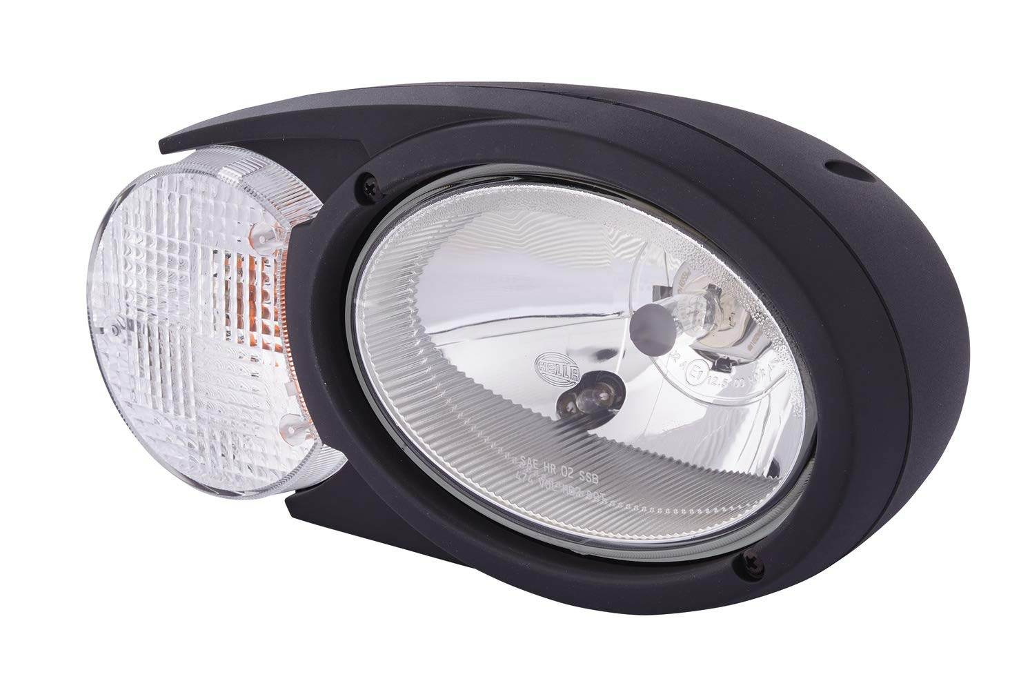 HELLA Halogen Scheinwerfer - Combi 120 - 12V / 24V - Referenzzahl: 12.5 - ECE - glasklare Streuscheibe - transparent - Stecker: DEUTSCH Stecker - 6-polig - rechts - 1EB 996 167-041 HELLA Halogen Scheinwerfer - Combi 120 - 12V / 24V - Referenzzahl: 12.5 - ECE - glasklare Streuscheibe - transparent - Stecker: DEUTSCH Stecker - 6-polig - rechts - 1EB 996 167-041 von Hella