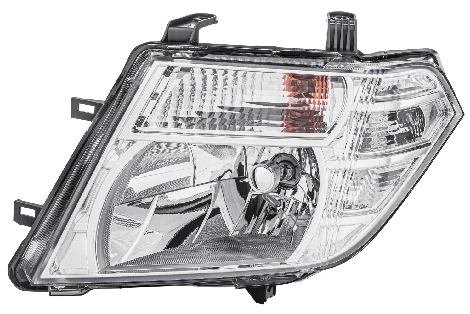 HELLA 1EE 238 055-011 Halogen-Hauptscheinwerfer - links - für u.a. Nissan Np300 Navara (D40) von Hella