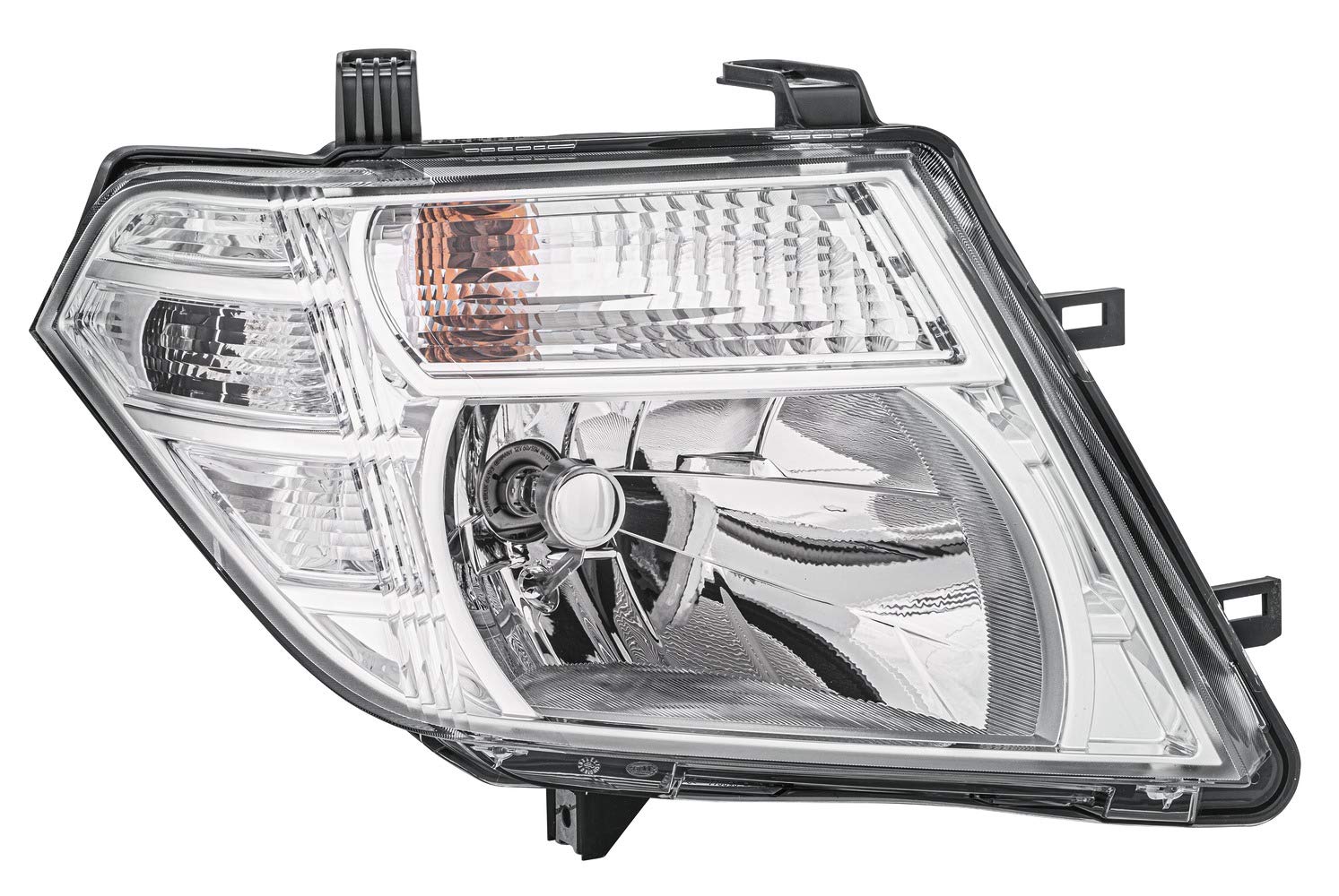 HELLA 1EE 238 055-021 Halogen Scheinwerfer - für u.a. Nissan Np300 Navara (D40) - ECE - für Rechtsverkehr - rechts von Hella