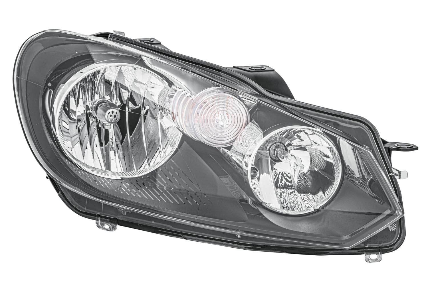 HELLA 1EG 009 901-221 FF/Halogen-Hauptscheinwerfer - rechts - für u.a. VW Golf VI (5K1) von Hella