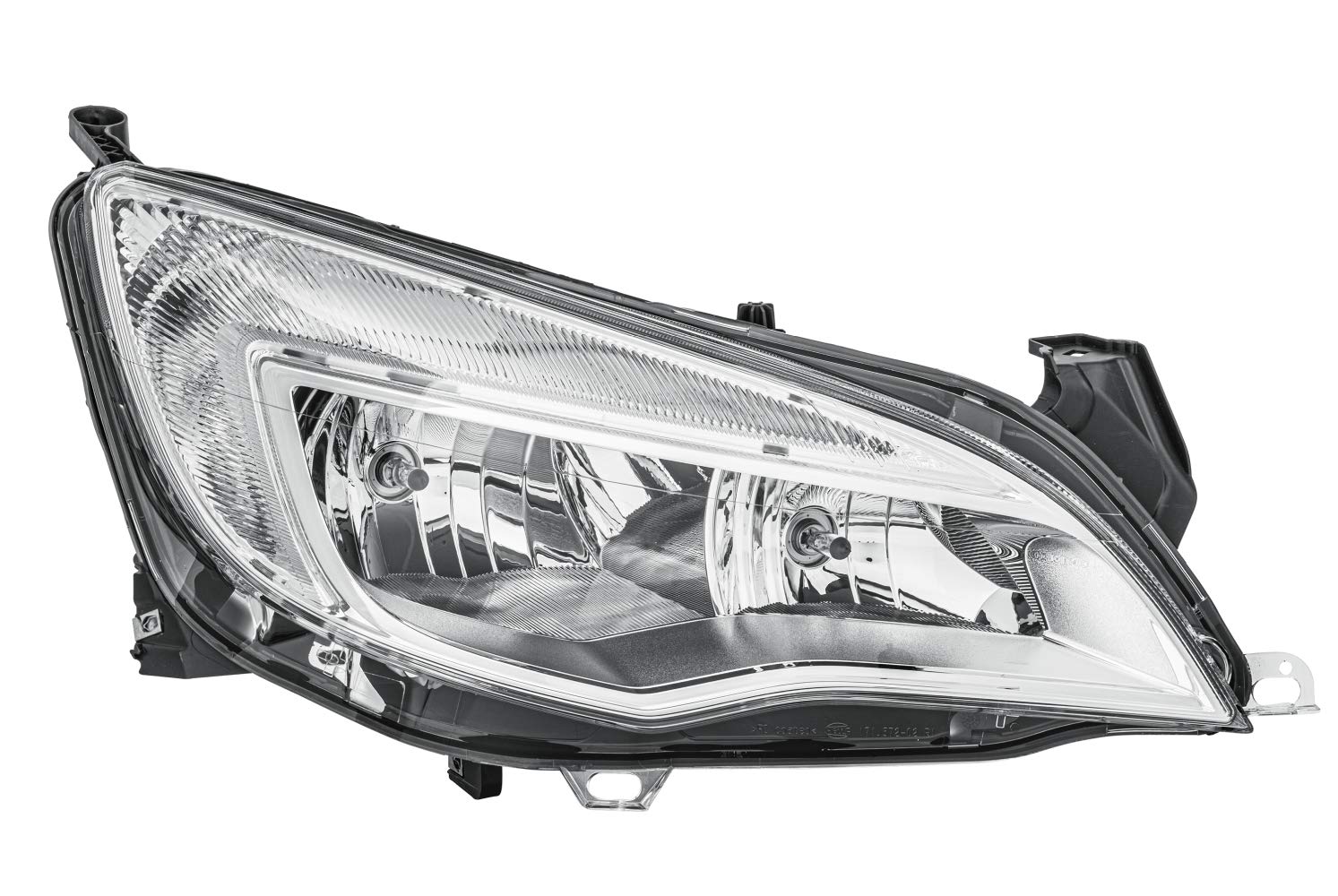 HELLA 1EG 010 011-321 FF/Halogen Scheinwerfer - für u.a. Opel Astra J (P10) - chrom - ECE - für Rechtsverkehr - rechts HELLA 1EG 010 011-321 FF/Halogen Scheinwerfer - für u.a. Opel Astra J (P10) - chrom - ECE - für Rechtsverkehr - rechts von Hella