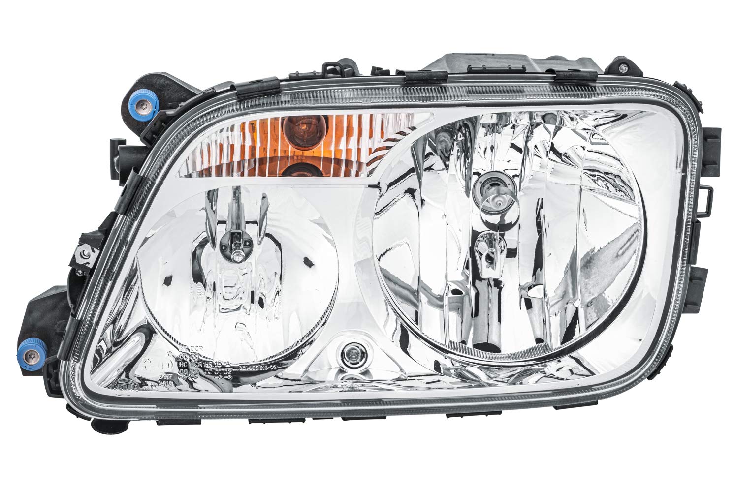 HELLA 1EH 009 513-031 Halogen/FF Scheinwerfer - für u.a. Mercedes-Benz Actros MP3 - ECE/CCC - für Rechtsverkehr - links HELLA 1EH 009 513-031 Halogen/FF Scheinwerfer - für u.a. Mercedes-Benz Actros MP3 - ECE/CCC - für Rechtsverkehr - links von Hella