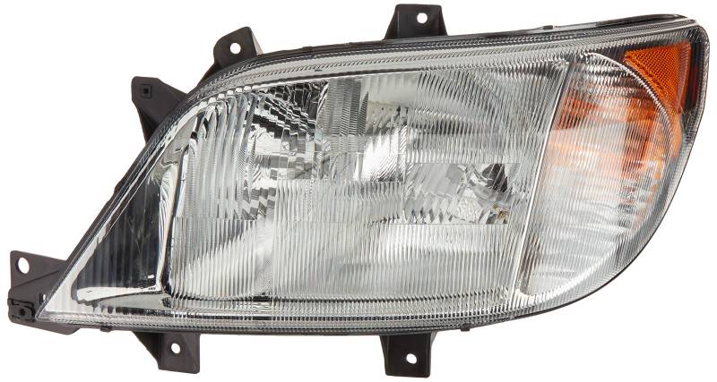 HELLA 1EH 247 005-011 Halogen Scheinwerfer - für u.a. Mercedes-Benz Sprinter 3-T Chassis (903) - SAE - für Rechtsverkehr - links von Hella