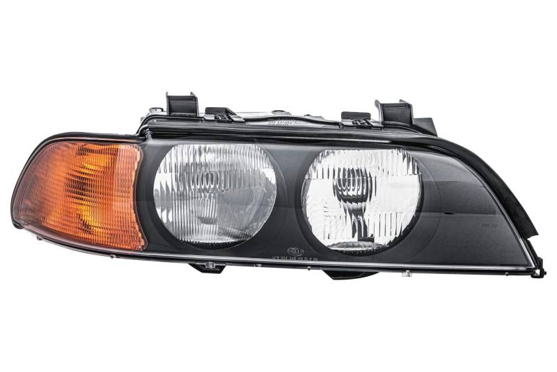 HELLA 1EJ 007 400-061 FF/Halogen Scheinwerfer - für u.a. BMW 5 (E39) - ECE - für Rechtsverkehr - rechts von Hella