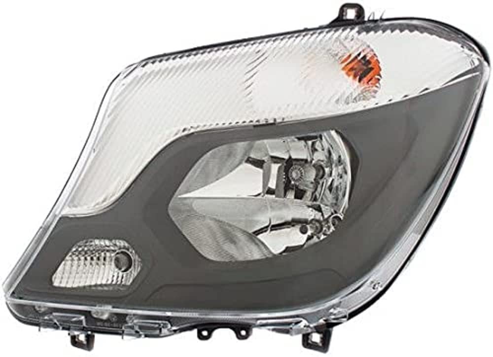HELLA 1EJ 011 030-131 Halogen Scheinwerfer - für u.a. Mercedes-Benz Sprinter 3,5-T Box (906) - ECE - für Linksverkehr - links von Hella