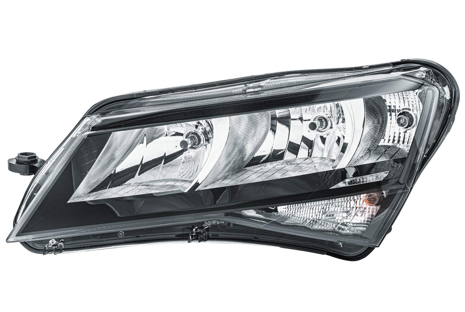 HELLA 1EJ 011 939-011 FF/Halogen Scheinwerfer - für u.a. Skoda Superb III Estate (3V5) - ECE - für Rechtsverkehr - links von Hella