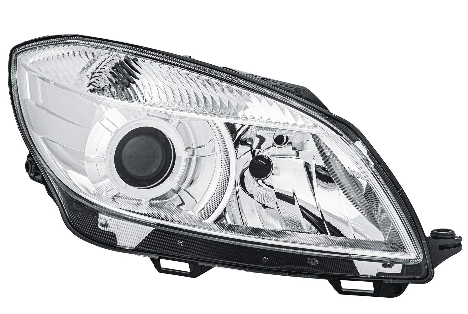 HELLA 1EL 010 417-381 Halogen/DE/FF Scheinwerfer - für u.a. Skoda Fabia II (542) - chrom - ECE - für Rechtsverkehr - rechts HELLA 1EL 010 417-381 Halogen/DE/FF Scheinwerfer - für u.a. Skoda Fabia II (542) - chrom - ECE - für Rechtsverkehr - rechts von Hella