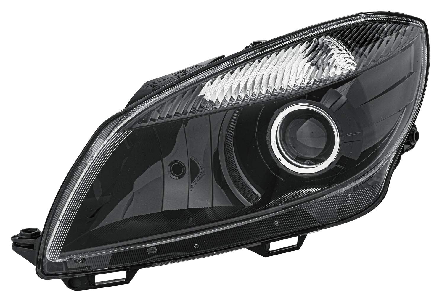 HELLA 1EL 010 417-491 Halogen/FF/DE Scheinwerfer - für u.a. Skoda Fabia II (542) - schwarz - ECE - für Rechtsverkehr - links HELLA 1EL 010 417-491 Halogen/FF/DE Scheinwerfer - für u.a. Skoda Fabia II (542) - schwarz - ECE - für Rechtsverkehr - links von Hella