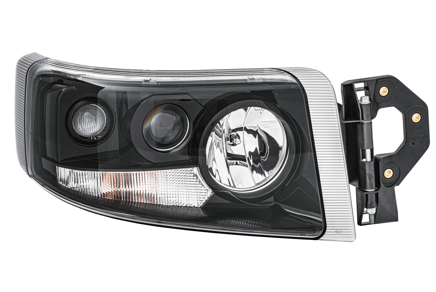 HELLA 1EL 011 899-481 Halogen Scheinwerfer - für u.a. Renault Trucks Premium II Distr./Lander - schwarz - ECE - für Rechtsverkehr - rechts HELLA 1EL 011 899-481 Halogen Scheinwerfer - für u.a. Renault Trucks Premium II Distr./Lander - schwarz - ECE - für Rechtsverkehr - rechts von Hella