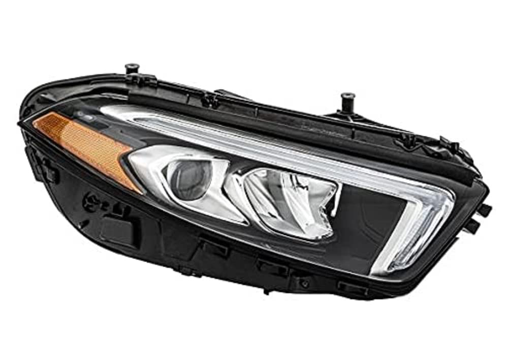 HELLA 1EX 015 091-861 LED Scheinwerfer - für u.a. Mercedes-Benz A-Class (W177) - SAE - für Rechtsverkehr - rechts von Hella