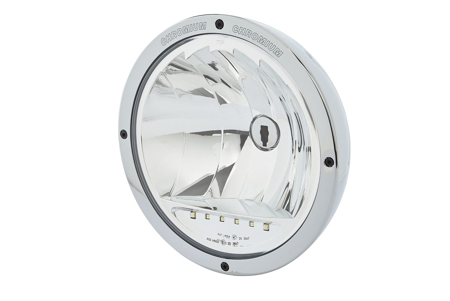HELLA Halogen/Hybrid Fernscheinwerfer - Luminator Chromium - 12V / 24V - rund - Referenzzahl: 25 - glasklare Streuscheibe - glasklar - Kabel: 800mm - rechts/links - 1F8 007 560-451 HELLA Halogen/Hybrid Fernscheinwerfer - Luminator Chromium - 12V / 24V - rund - Referenzzahl: 25 - glasklare Streuscheibe - glasklar - Kabel: 800mm - rechts/links - 1F8 007 560-451 von Hella