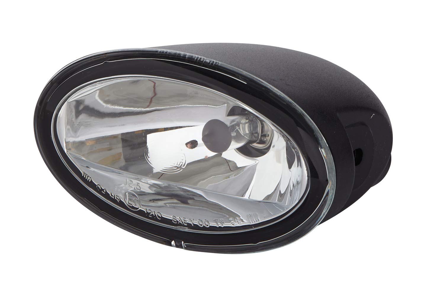 HELLA Halogen Fernscheinwerfer - FF 50 - 12V - oval - Referenzzahl: 12.5 - glasklare Streuscheibe - glasklar - rechts/links - 1FA 008 283-011, Transparent, Schwarz HELLA Halogen Fernscheinwerfer - FF 50 - 12V - oval - Referenzzahl: 12.5 - glasklare Streuscheibe - glasklar - rechts/links - 1FA 008 283-011, Transparent, Schwarz von Hella