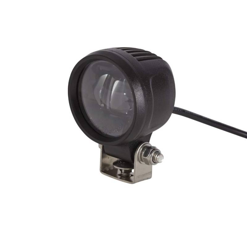 HELLA 1G0 996 210-011 LED-Arbeitsscheinwerfer - SL60 - 12/24/36/48/60/72V - geschraubt/Anbau - schwenkbarer Montagebügel - Spotausleuchtung - Kabel: 500mm - Stecker: offene Kabelenden von Hella