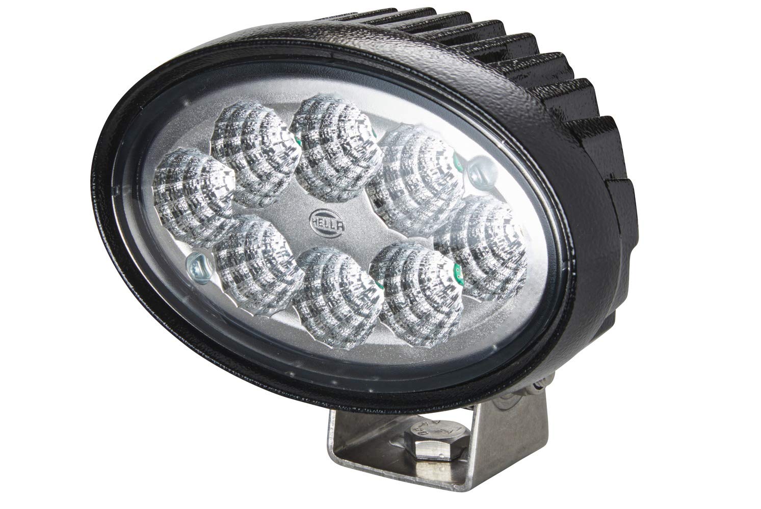 HELLA LED Arbeitsscheinwerfer - Oval 100 - 12V / 24V - 1700lm - Anbau/geschraubt - schwenkbarer Montagebügel - weitreichende Ausleuchtung - Stecker: DEUTSCH Stecker - 1GA 996 661-011 HELLA LED Arbeitsscheinwerfer - Oval 100 - 12V / 24V - 1700lm - Anbau/geschraubt - schwenkbarer Montagebügel - weitreichende Ausleuchtung - Stecker: DEUTSCH Stecker - 1GA 996 661-011 von Hella