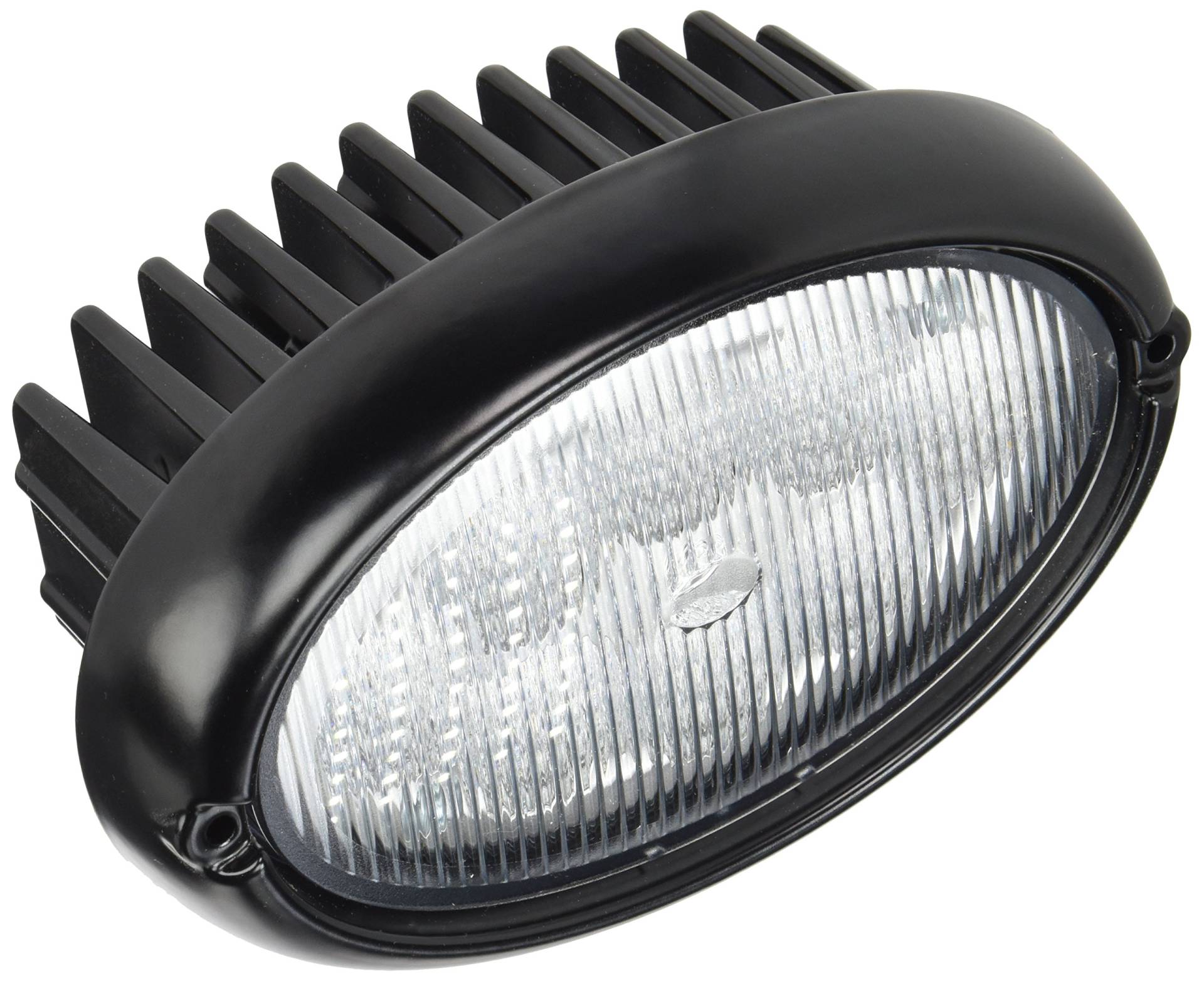 HELLA 1GA 996 661-021 LED-Arbeitsscheinwerfer - Oval 100-12/24V - 1700lm - Einbau/Schraubanschluss - 2-Punkt Befestigung - Nahfeldausleuchtung - Stecker: DEUTSCH Stecker von Hella